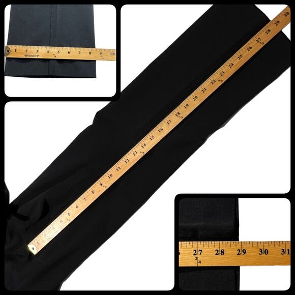Covington Essentials Ladies Career Slacks Dress Pants 10S Black - Picture 13 of 13